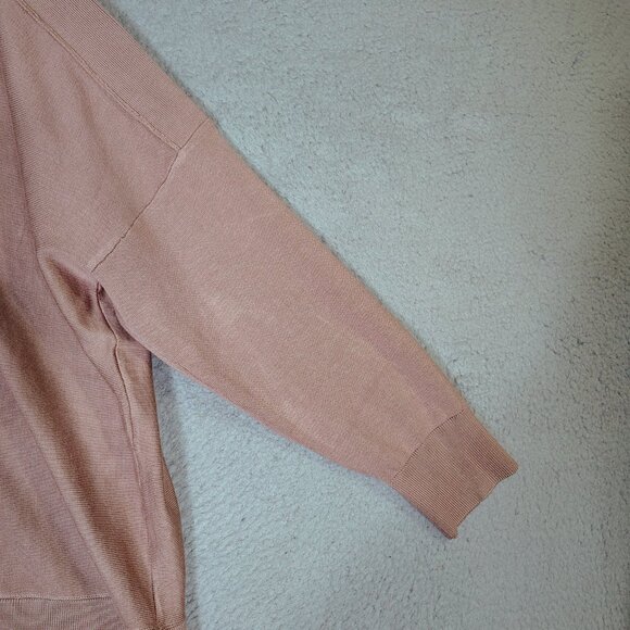 Adrianna Papell Tunic Sweater Women's XL Cocoa Knit Drop Shoulder Boat Neck NWT - Picture 5 of 11